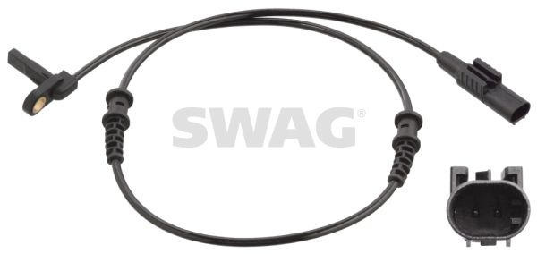 Czujnik, prędkość obrotowa koła SWAG 10 10 6160