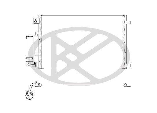 Condensator, climatizare KOYORAD CD020434