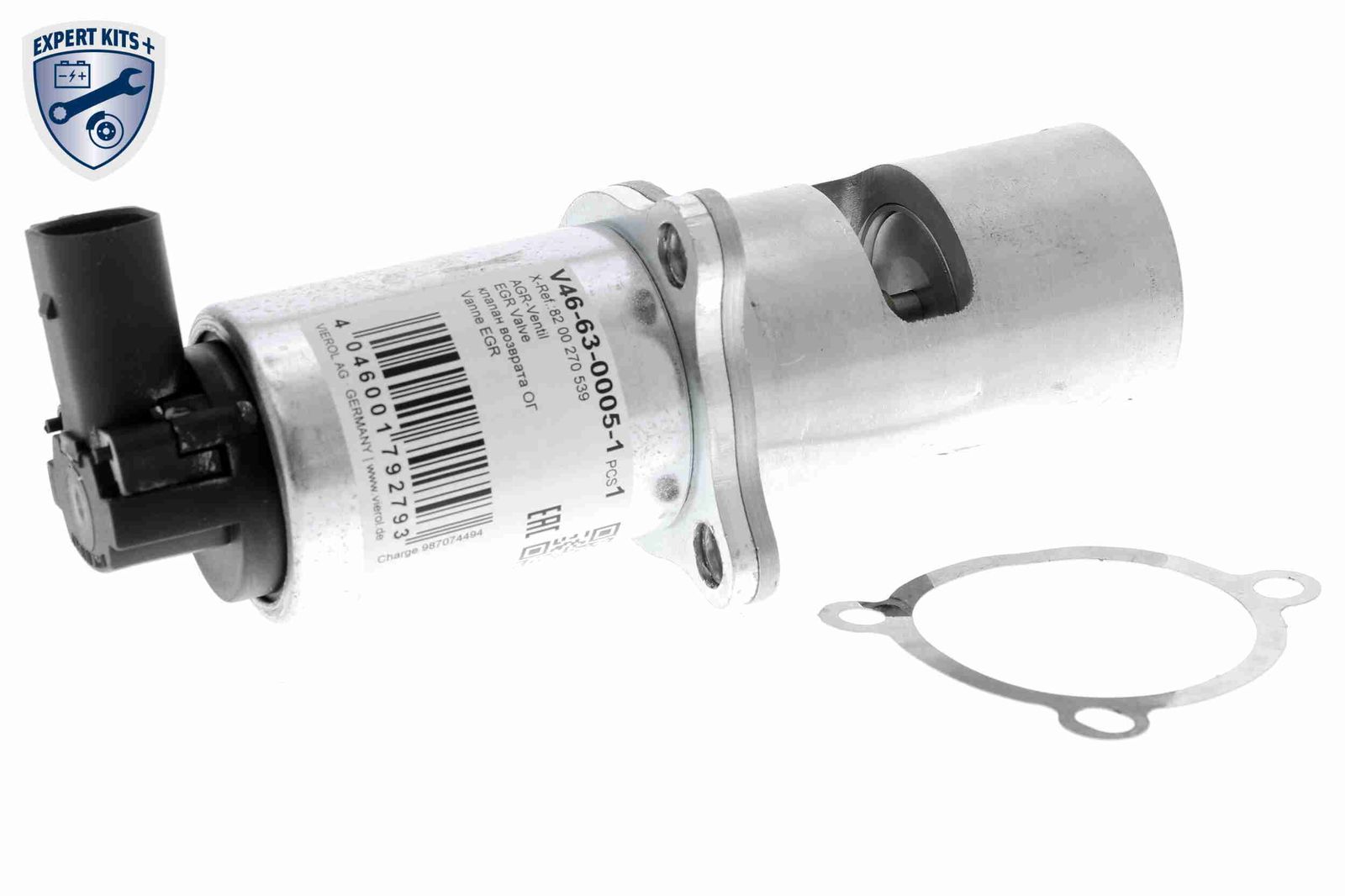 Soupape, réaspiration des gaz
