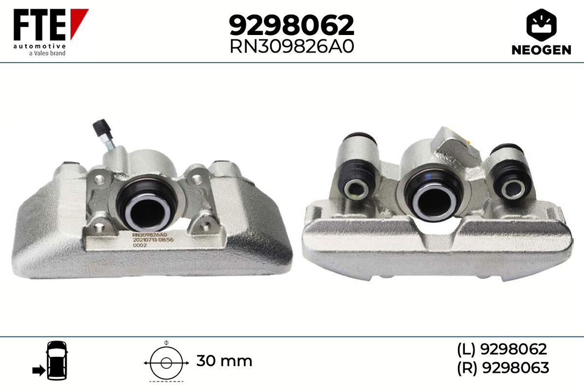 Etrier frana FTE NEOGEN 9298062