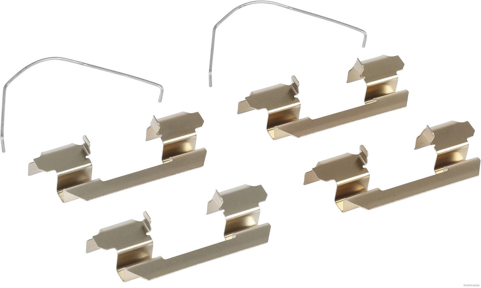 Set accesorii, placute frana HERTH+BUSS JAKOPARTS J3661049