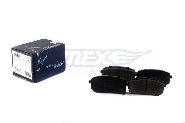 Levně Sada brzdových destiček, kotoučová brzda TOMEX Brakes 15-80