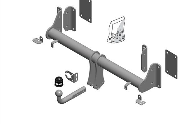 Zestaw zaczepu przyczepy BRINK 665600