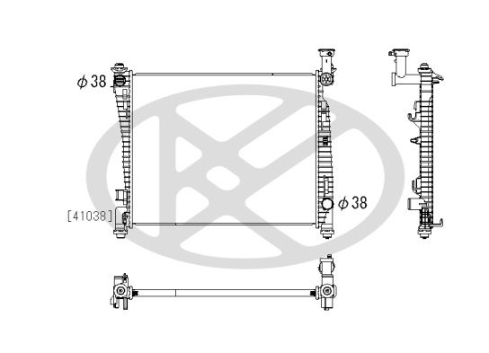 Radiator, racire motor KOYORAD PL332572