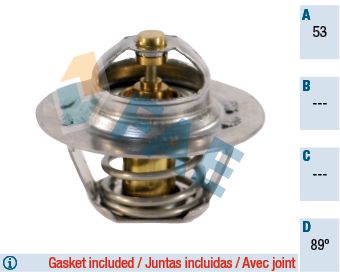 Termostat, środek chłodzący FAE 5205689