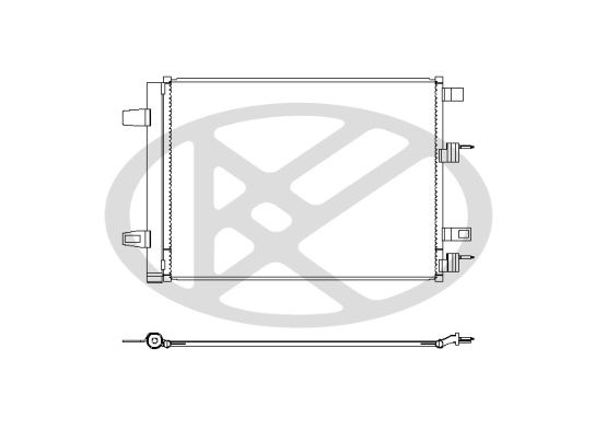 Condensator, climatizare KOYORAD CD411459