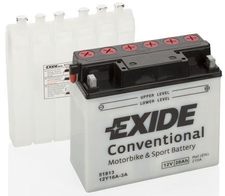 startovací baterie EXIDE 12Y16A-3A