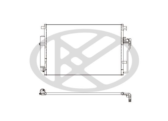 Condensator, climatizare KOYORAD CD410619