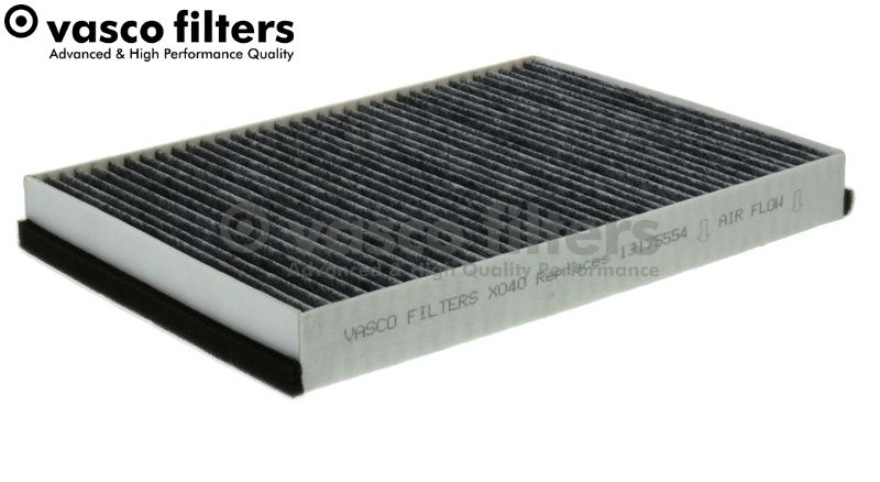 Filtr, wentylacja przestrzeni pasażerskiej DAVID VASCO X040