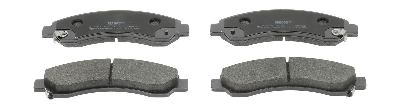 set placute frana,frana disc FERODO FDB4625