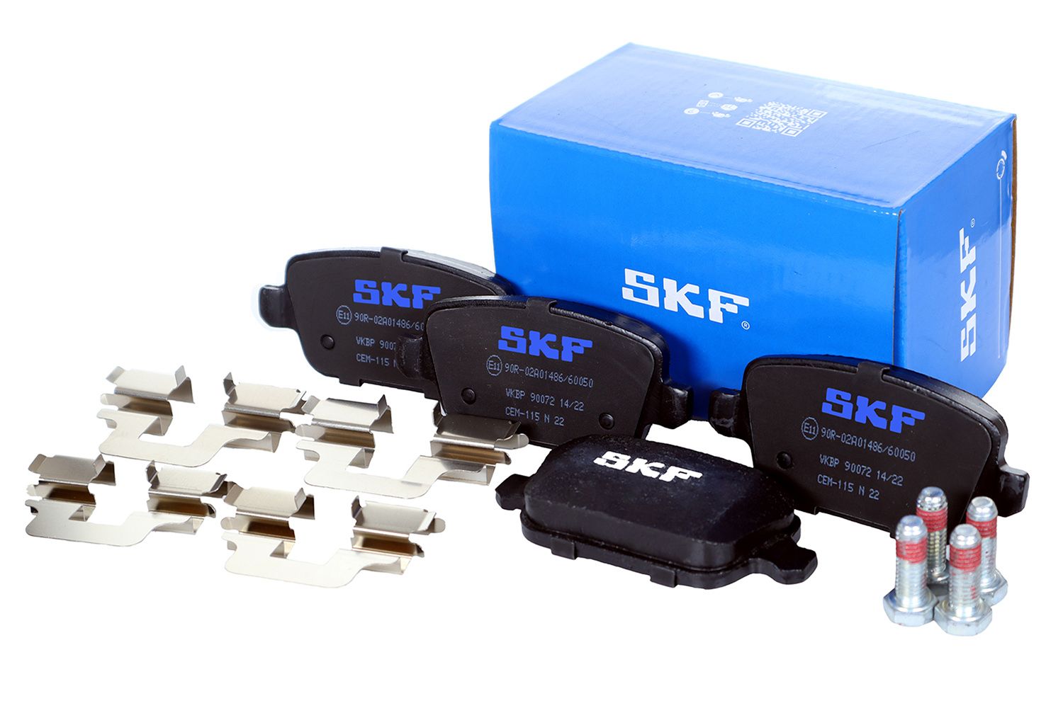 Sada brzdových platničiek kotúčovej brzdy SKF VKBP 90072