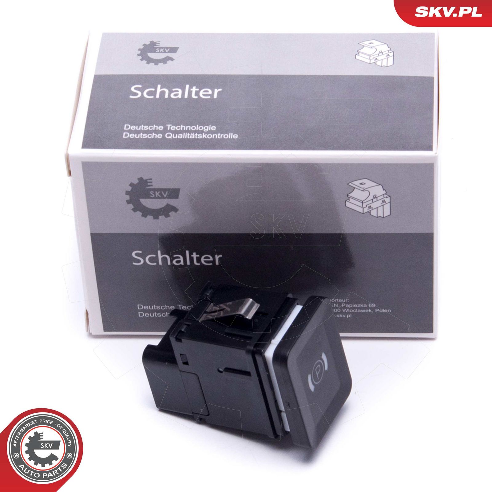 Comutator, actionare frana de parcare ESEN SKV 96SKV925