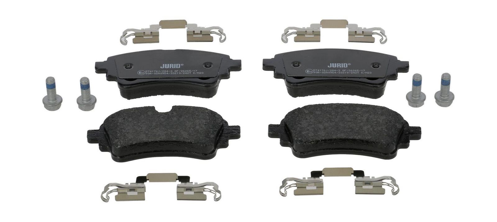 Комплект тормозных колодок, дисковый тормоз