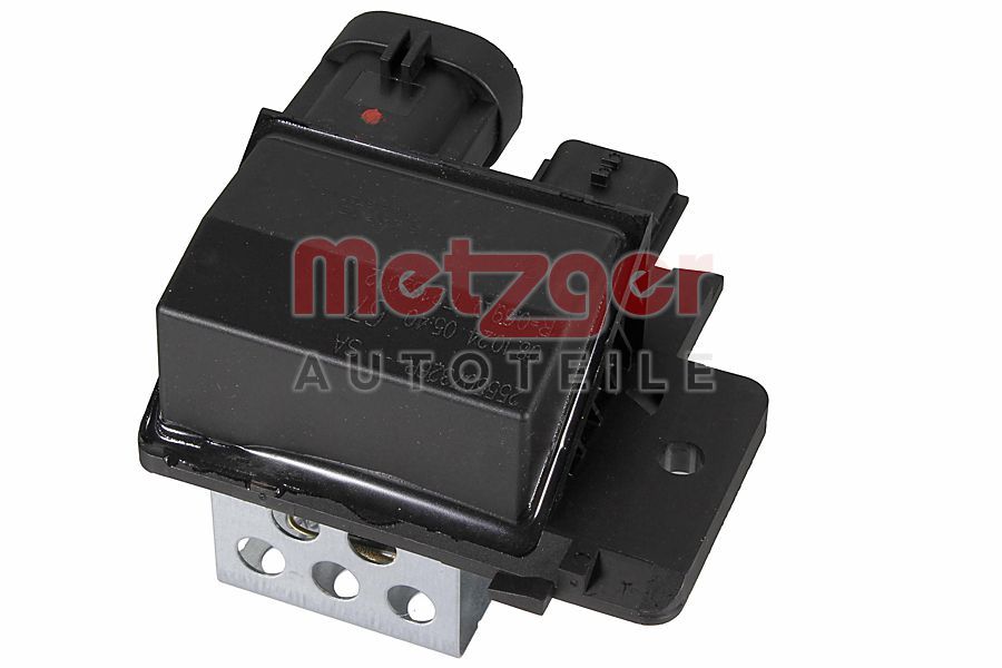 Rezystor wstępny, silnik elektryczny (wentylatora chłodnicy) METZGER AUTOTEILE 0917868