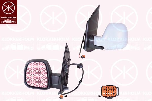 Lusterko zewnętrzne KLOKKERHOLM 05541043