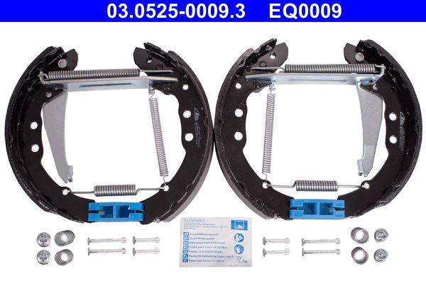 Zestaw szczęk hamulcowych ATE 03.0525-0009.3