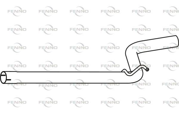 Rura wydechowa FENNO 2K0253201B