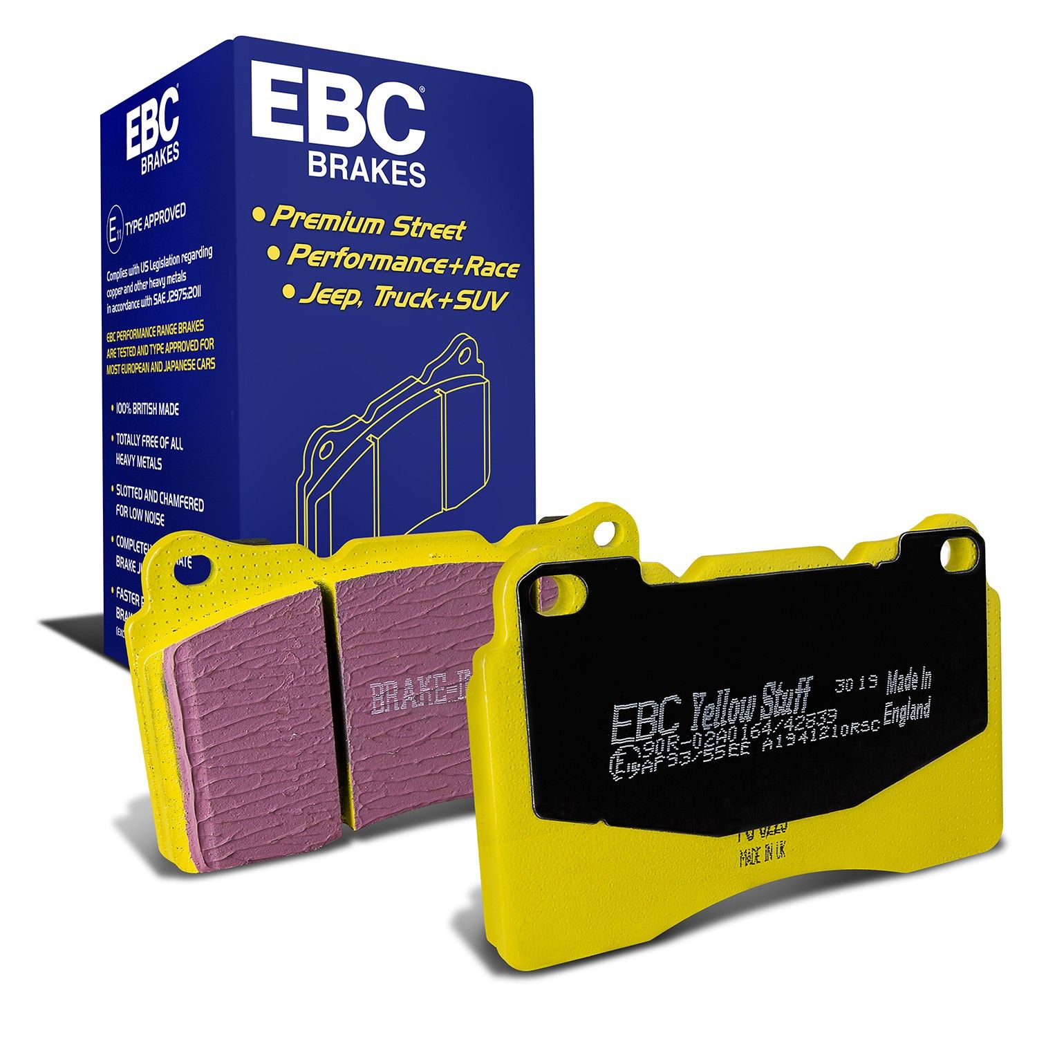 set placute frana,frana disc EBC DP41210R