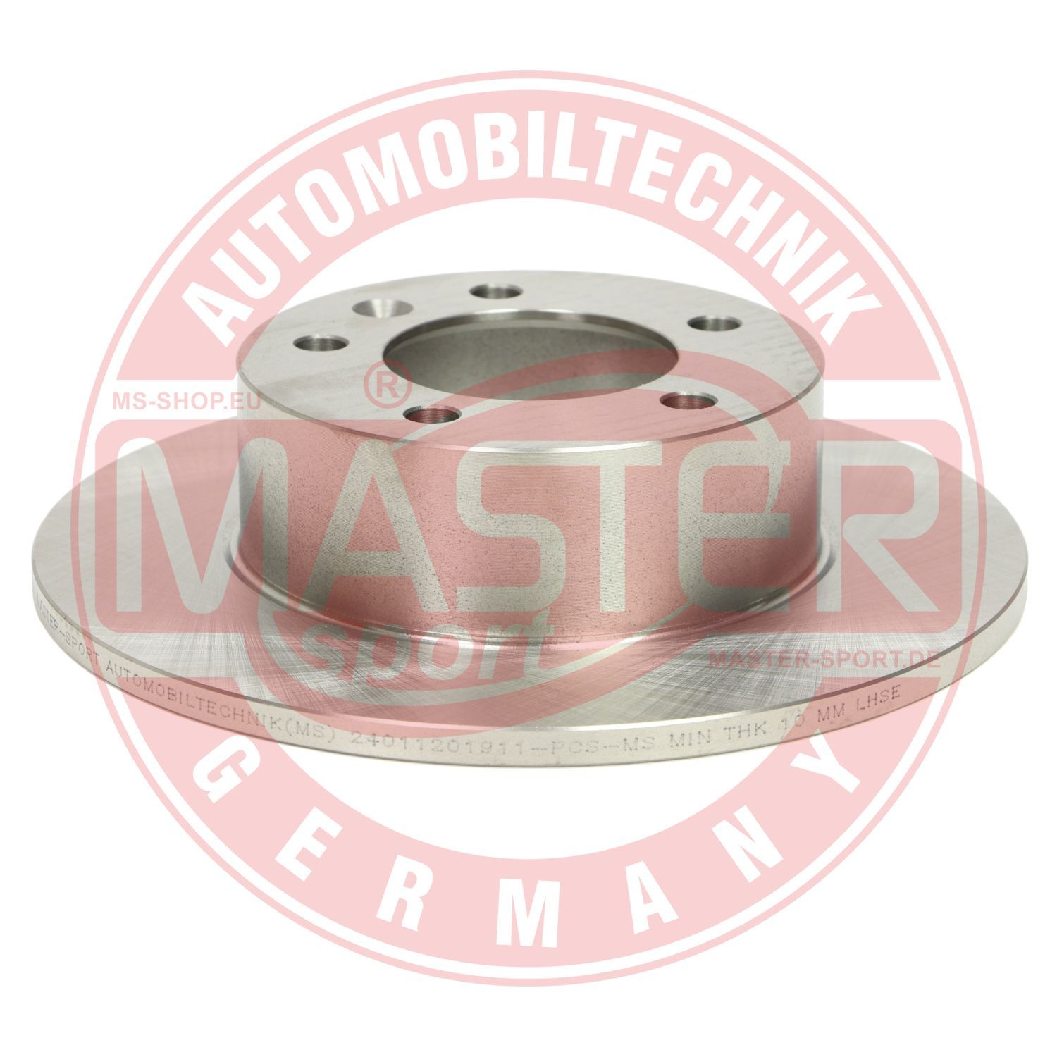 Tarcza hamulcowa MASTER-SPORT GERMANY 24011201911-PCS-MS