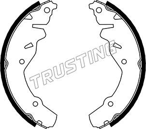 Zestaw szczęk hamulcowych TRUSTING 023.004