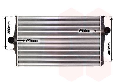 Chladič turba VAN WEZEL 59004151