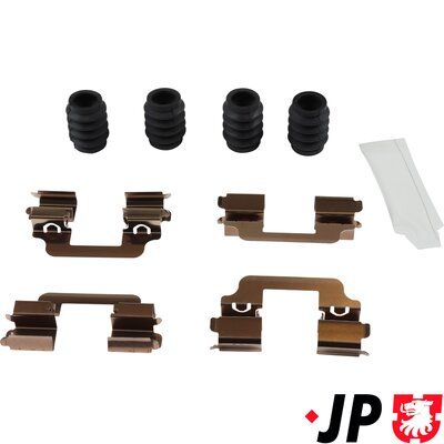 Set accesorii, placute frana JP Group 1464003610