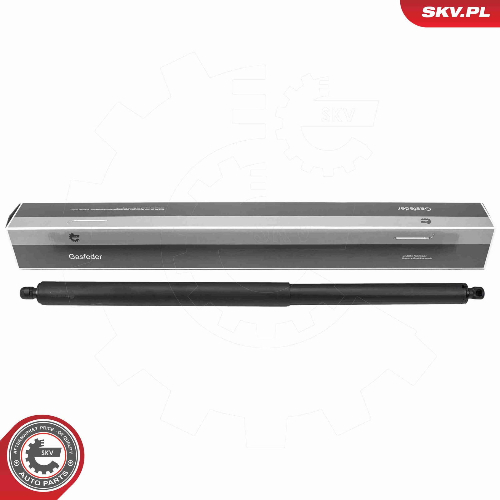 Газовая пружина, крышка багажник