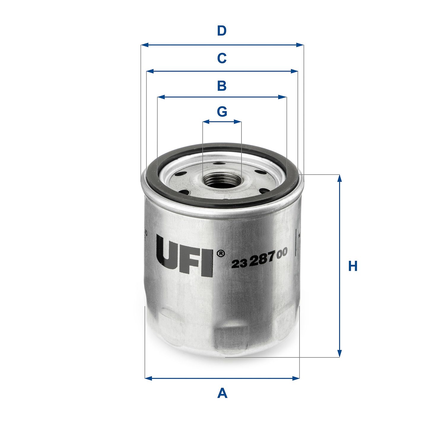 Filtru ulei UFI 23.287.00