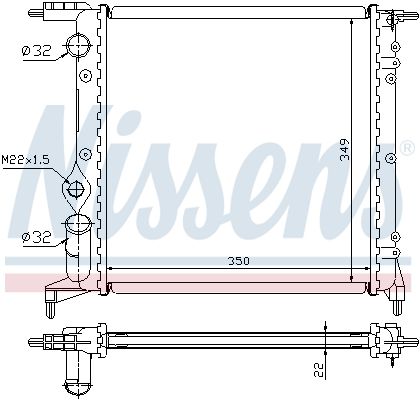 Radiateur, refroidissement du moteur