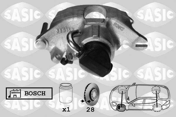 Zacisk hamulca SASIC SCA0094