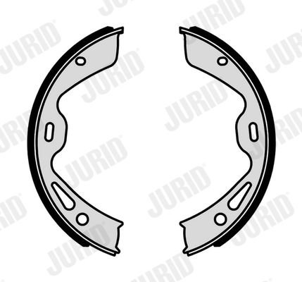 Zestaw szczęk hamulcowych JURID 362651J