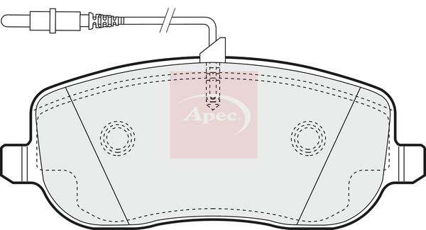 Apec - Front Brake Pad Set