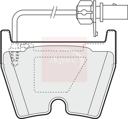 Apec - Front Brake Pad Set