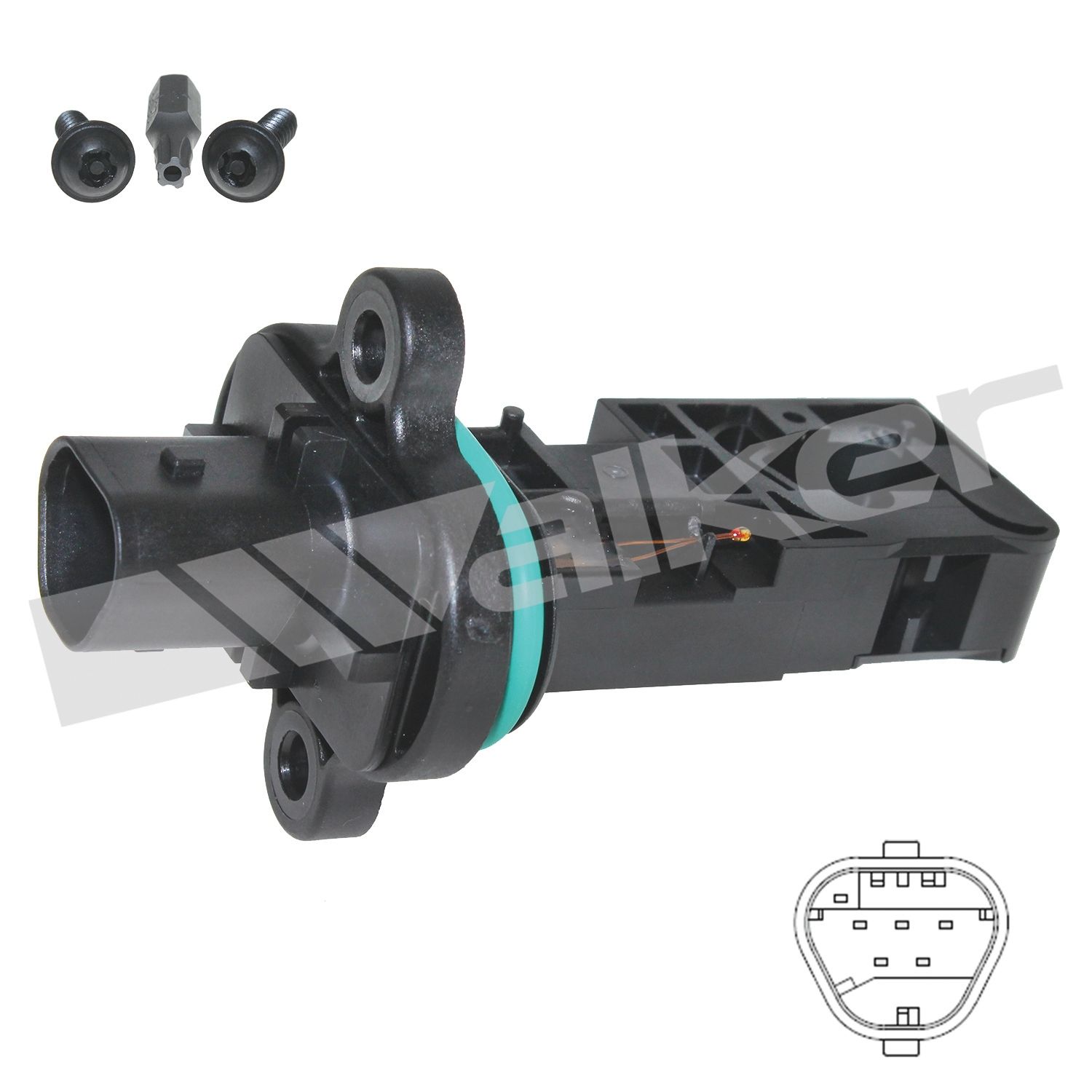 Przepływomierz masowy powietrza WALKER PRODUCTS 245-1241