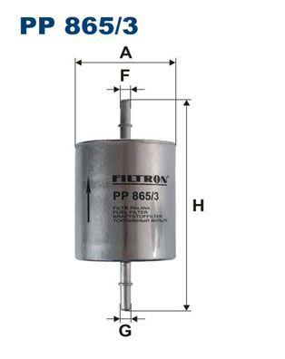 Palivový filtr FILTRON PP 865/3