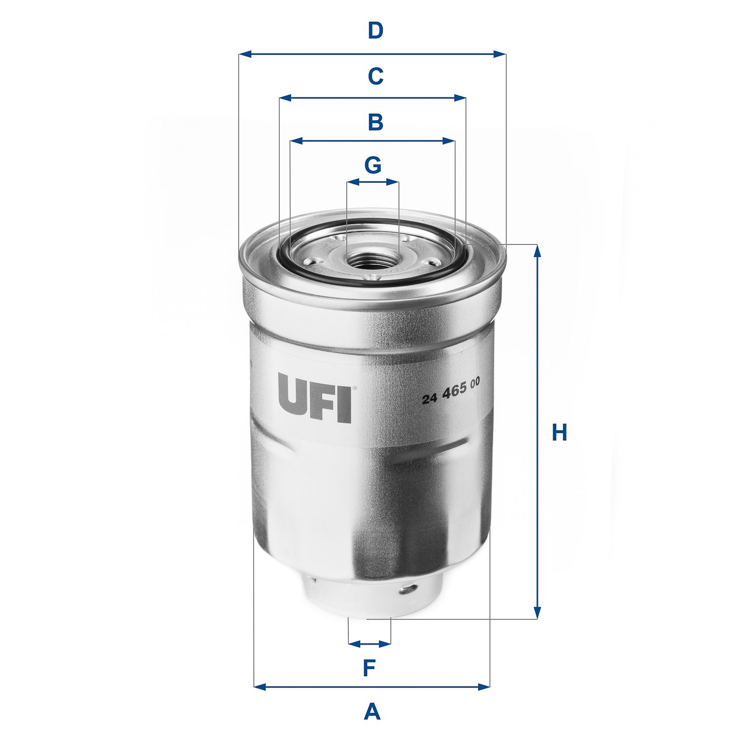 Palivový filter UFI 24.465.00