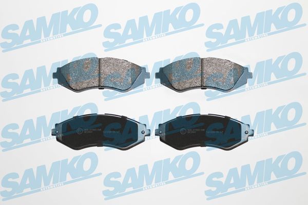 Sada brzdových destiček, kotoučová brzda SAMKO 5SP710