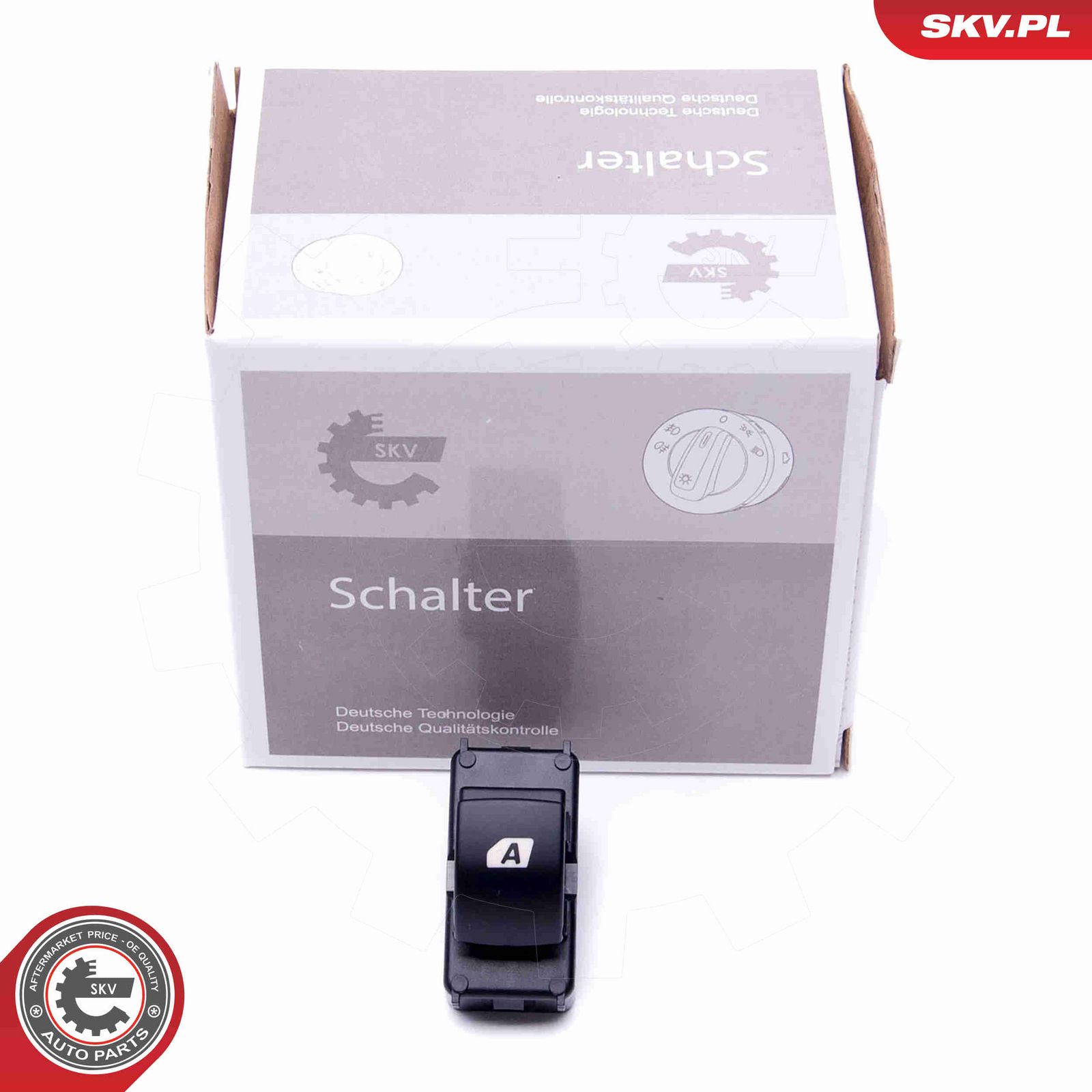 Выключатель, стеклолодъемник