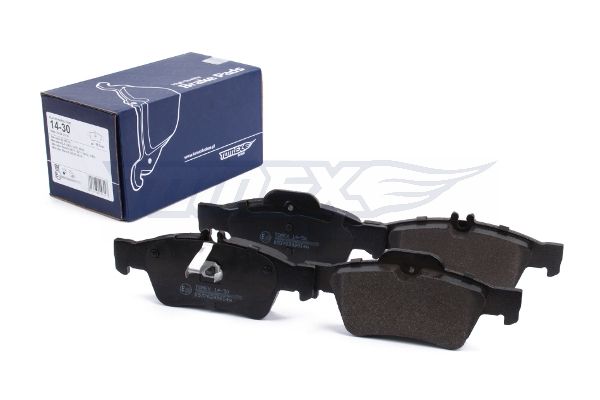 Levně Sada brzdových destiček, kotoučová brzda TOMEX Brakes 14-30