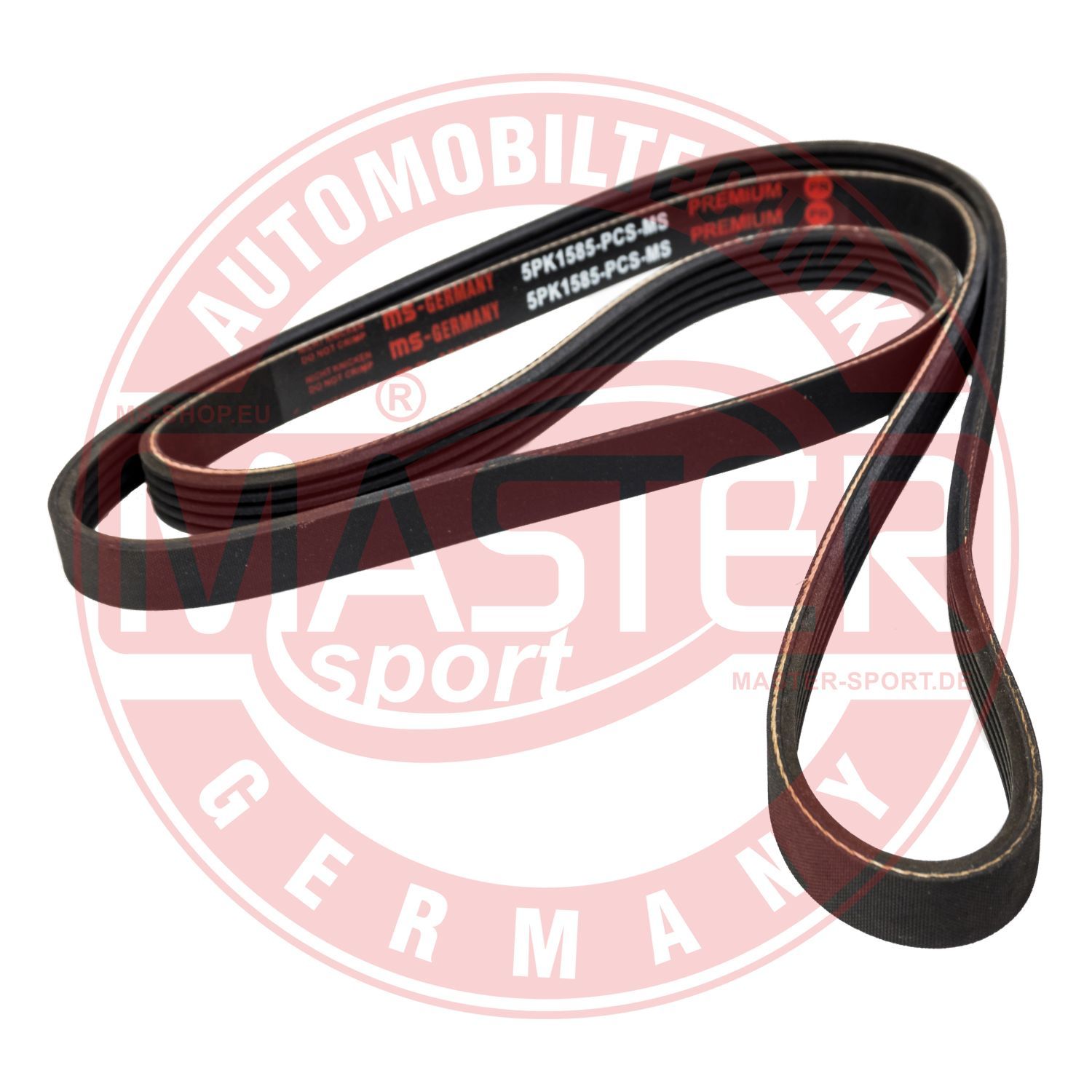 ozubený klínový řemen MASTER-SPORT GERMANY 5PK1585-PCS-MS