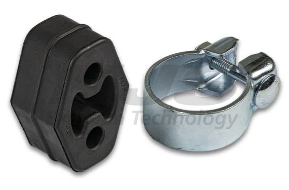 Zestaw montażowy, tłumik hjs 82 11 9174 HJS 1S0253681M