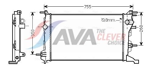 Radiateur, refroidissement du moteur