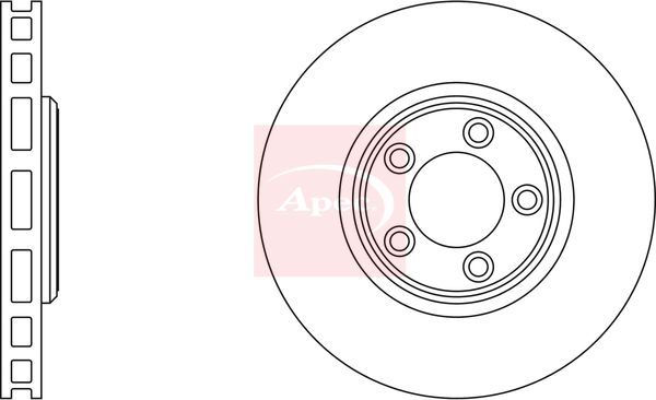 Apec - Front Brake Disc