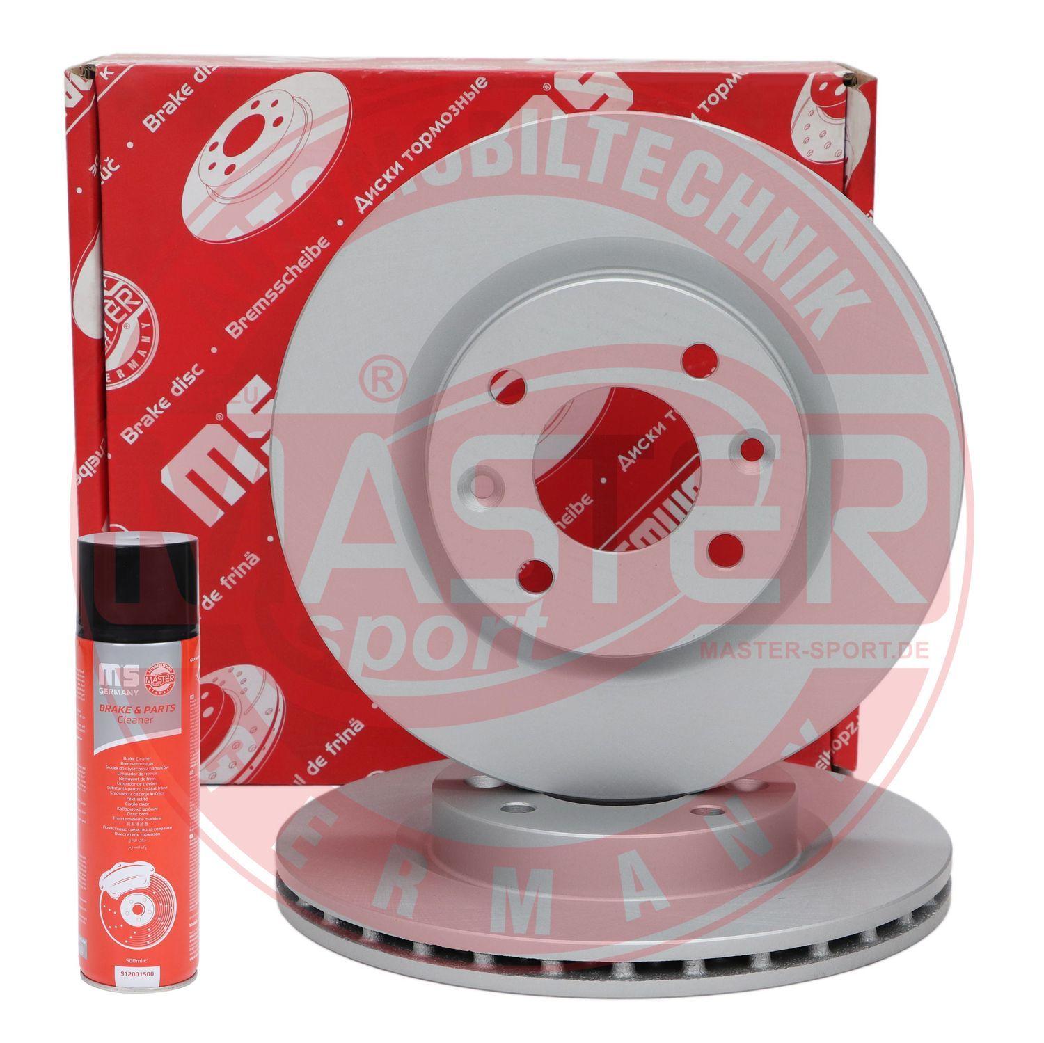 Tarcza hamulcowa MASTER-SPORT GERMANY 24012101061PR-SET-MSP