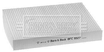 Filtr, wentylacja przestrzeni pasażerskiej BORG & BECK BFC1027