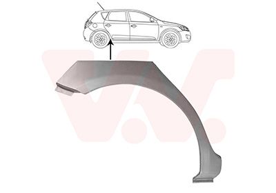 Panou lateral VAN WEZEL 8353148