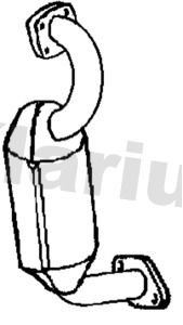 Katalizator KLARIUS 1K0254201CX