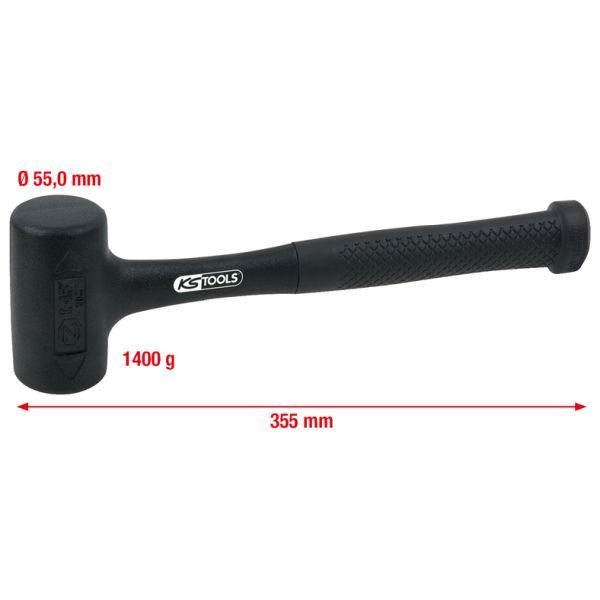 Ciocan cu protectie KS TOOLS 140.5257