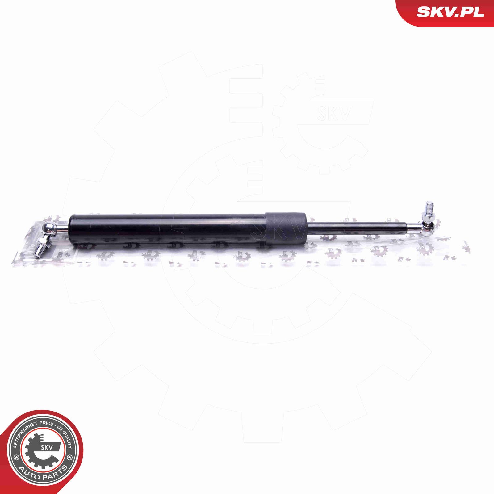 Gāzes atspere, Motora pārsegs