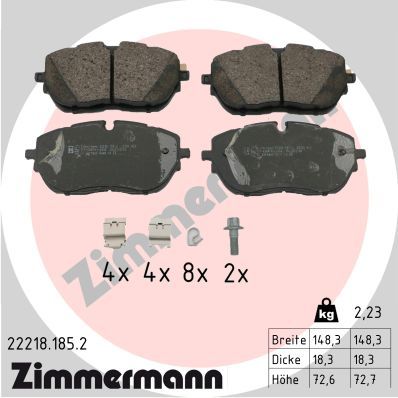 Piduriklotsi komplekt,ketaspidur